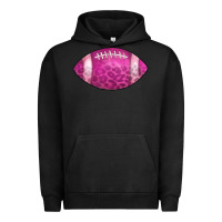 Pigment Black american football pink Urban Hoodie - CowCowDesign