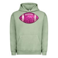 Pigment Oil Green american football pink Urban Hoodie - CowCowDesign