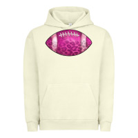 Pigment Pistachio american football pink Urban Hoodie - CowCowDesign