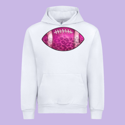 American Football Pink Urban Hoodie Designed By Cowcowdesign