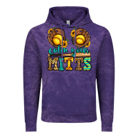 Cloud Purple calm your mitts softball Vintage Hoodie - Jasminsmagicworld