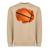Mushroom leopard basketball patch Heavyweight Sweatshirt - Jasminsmagicworld