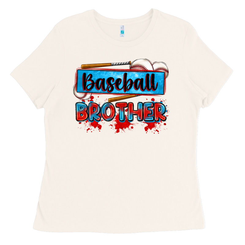 Baseball Brother Ladies Tee by Zillion Design Studio | Teevron