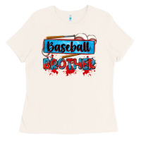 Bone baseball brother Ladies Tee - Zillion Design Studio