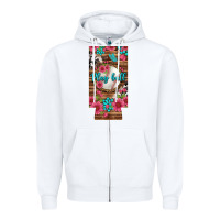 White Play Ball Baseball With Pink Flowers 12 Oz Slim Can Cooler Zipper Hoodie - BundleAndBundleShop