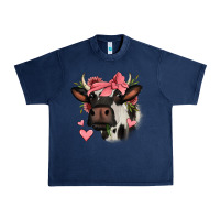 Navy valentines day cow Urban Heavy Tee - Jasminsmagicworld