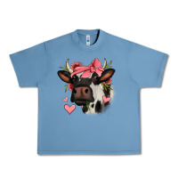 Pebble Blue valentines day cow Urban Heavy Tee - Jasminsmagicworld