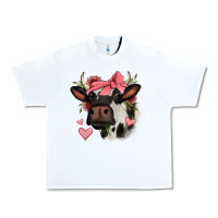 White valentines day cow Urban Heavy Tee - Jasminsmagicworld