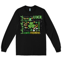 Black st. patricks day Long Sleeve Tee - MaliasSmallBusiness