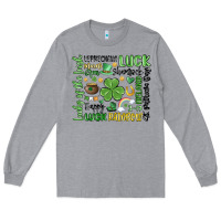 Heather Grey st. patricks day Long Sleeve Tee - MaliasSmallBusiness