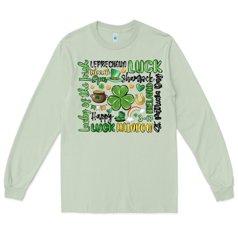 St. Patricks Day Long Sleeve Tee by MaliasSmallBusiness | Teevron