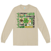 Mushroom st. patricks day Long Sleeve Tee - MaliasSmallBusiness