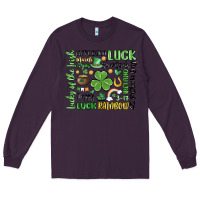 Plum st. patricks day Long Sleeve Tee - MaliasSmallBusiness