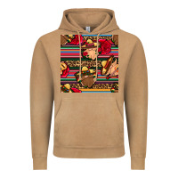 Vintage Camel mexican gnomes seamless pattern Vintage Hoodie - BundleAndBundleShop