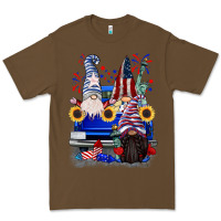 Cacao 4th of July gnomes truck Premium Tee - CowGirlArtShop