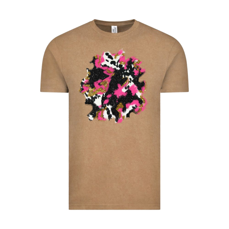 Valentine's Day Cow Patches Vintage Tee by AdoDesignShop | Teevron