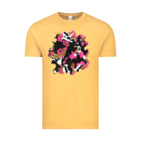 Vintage Mustard valentine's day cow patches Vintage Tee - AdoDesignShop