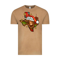 Vintage Camel Shaggy cow Texas Christmas Vintage Tee - Jasminsmagicworld