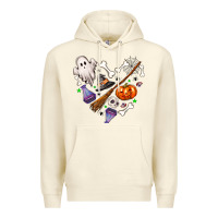 Sandshell Love Halloween Premium Hoodie - NancyCooperArtShop