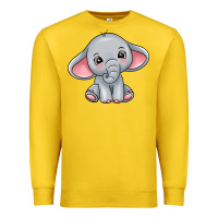Lemon elephant Premium Sweatshirt - texasbilliewilder