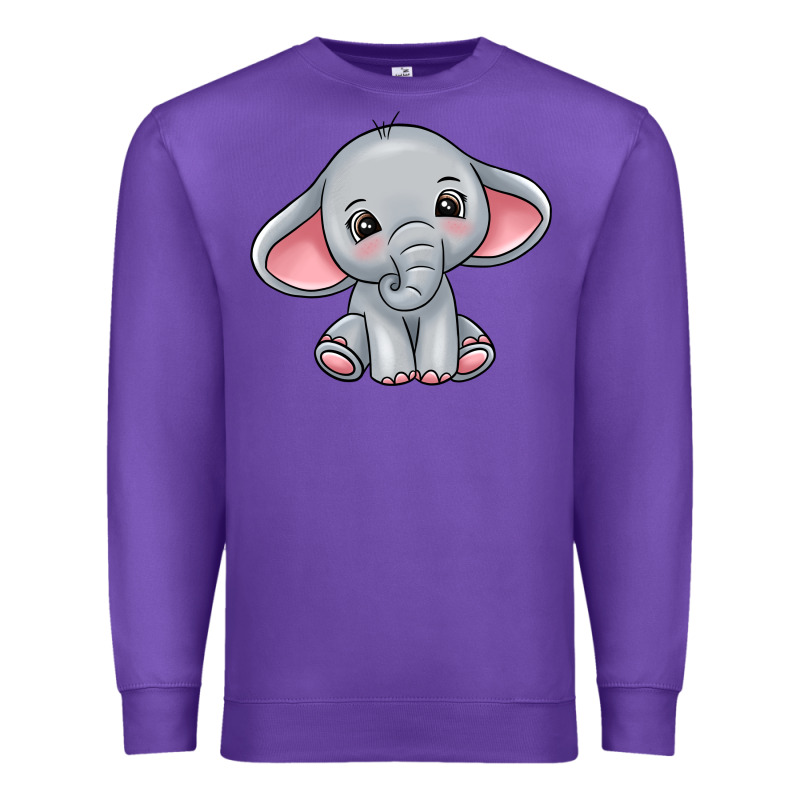 Elephant Premium Sweatshirt by texasbilliewilder | Teevron