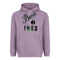 Lavender Born In 1963 Heavyweight Hoodie - Bettercallsaul