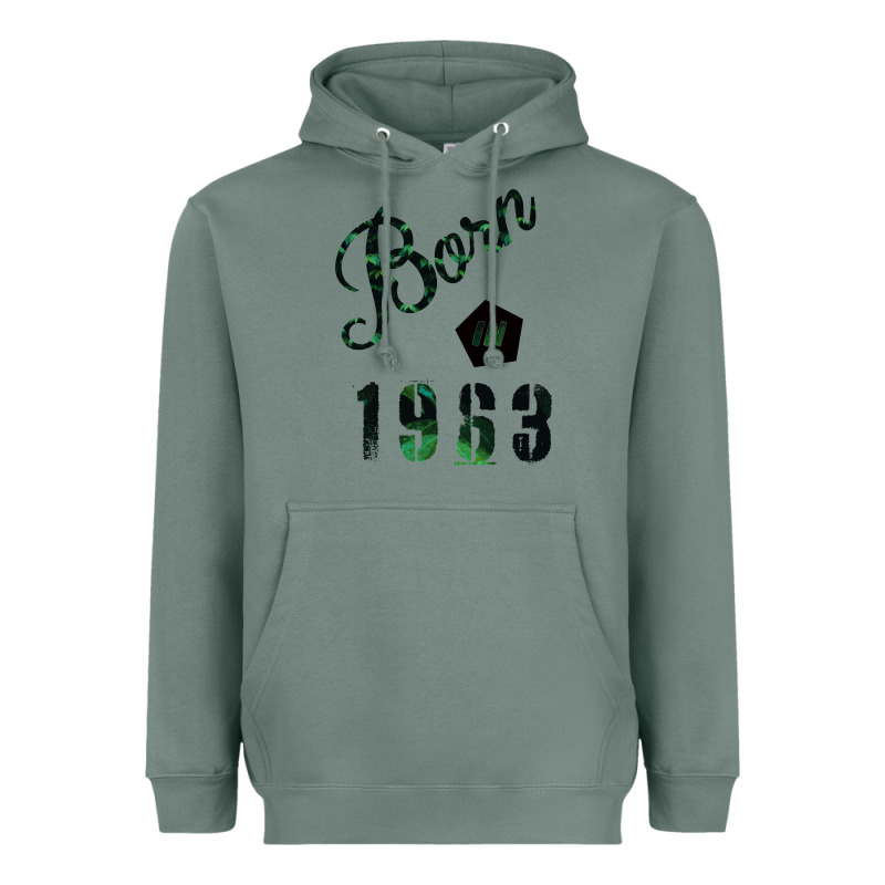 Born In 1963 Heavyweight Hoodie by Bettercallsaul | Teevron