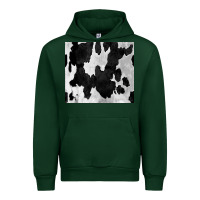 Forest Green Black White Cowhide Tumbler Urban Hoodie - CowCowDesign