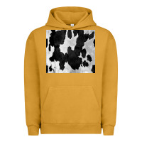 Pigment Peanut Butter Black White Cowhide Tumbler Urban Hoodie - CowCowDesign