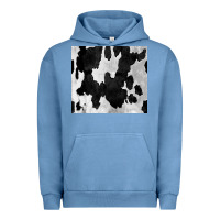 Pigment Pebble Blue Black White Cowhide Tumbler Urban Hoodie - CowCowDesign