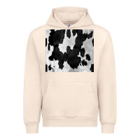 Sandshell Black White Cowhide Tumbler Urban Hoodie - CowCowDesign