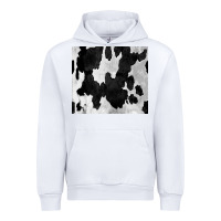 White Black White Cowhide Tumbler Urban Hoodie - CowCowDesign