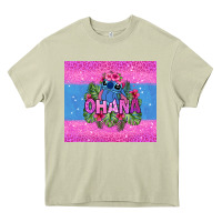 Mossy ohana stitch Heavy Core Tee - Zillion Design Studio