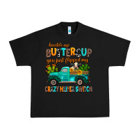 Black buckle up buttercup you just flipped my crazy heif Urban Heavy Tee - AdoDesignShop