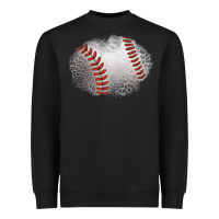 Black leopard baseball patch Heavyweight Sweatshirt - Jasminsmagicworld
