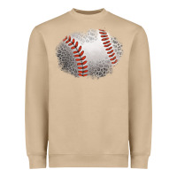 Mushroom leopard baseball patch Heavyweight Sweatshirt - Jasminsmagicworld