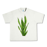 Pistachio snake plant Urban Heavy Tee - LillyAllenDesigns