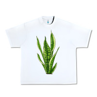 White snake plant Urban Heavy Tee - LillyAllenDesigns