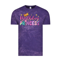 Cloud Purple birthday princess Vintage Tee - NancyCooperArtShop