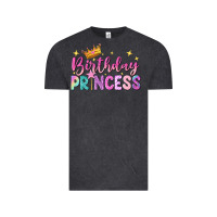Vintage Black birthday princess Vintage Tee - NancyCooperArtShop