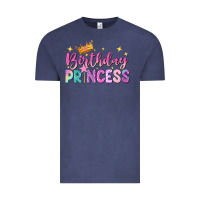 Vintage Denim birthday princess Vintage Tee - NancyCooperArtShop