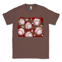 Chestnut baseball christmas background Classic Tee - AdoDesignShop