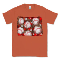 Copper baseball christmas background Classic Tee - AdoDesignShop