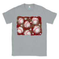 Heather Grey baseball christmas background Classic Tee - AdoDesignShop