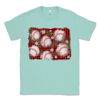 Seafoam baseball christmas background Classic Tee - AdoDesignShop