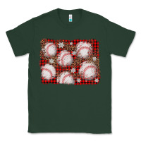 Sports Green baseball christmas background Classic Tee - AdoDesignShop