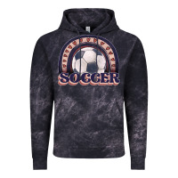 Cloud Black soccer rainbow Vintage Hoodie - JahusDesignShop