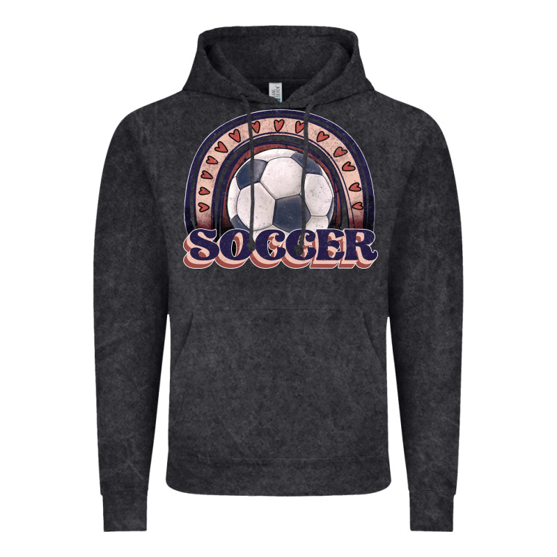 Soccer Rainbow Vintage Hoodie by JahusDesignShop | Teevron
