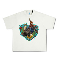 Pistachio western heart bullfighter  cactus sunflower aztek pattern Urban Heavy Tee - BarkalooDesign
