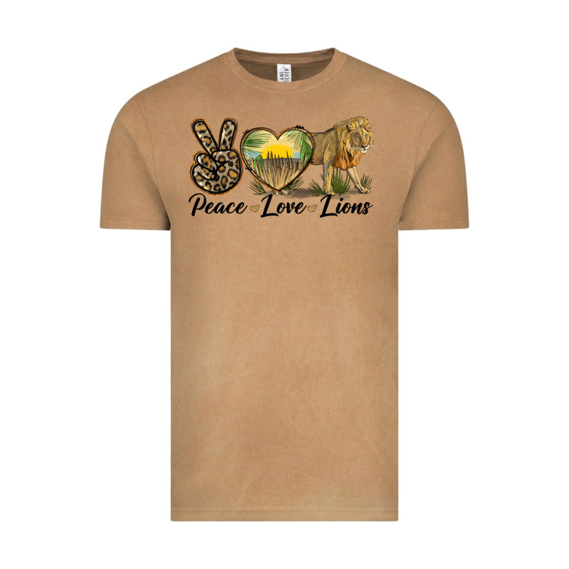 Peace Love Lions Vintage Tee by LillyAllenDesigns | Teevron